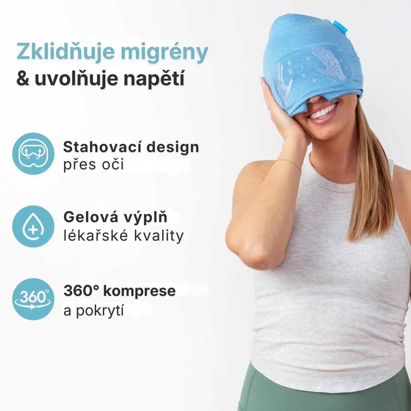Migrenka: Maska proti migréně