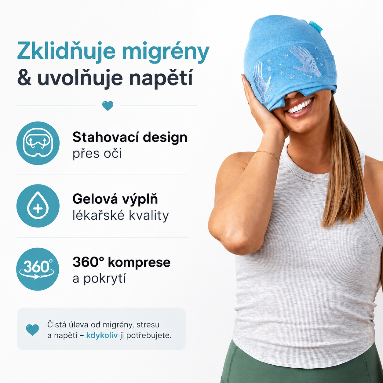 Migrenka: Maska proti migréně
